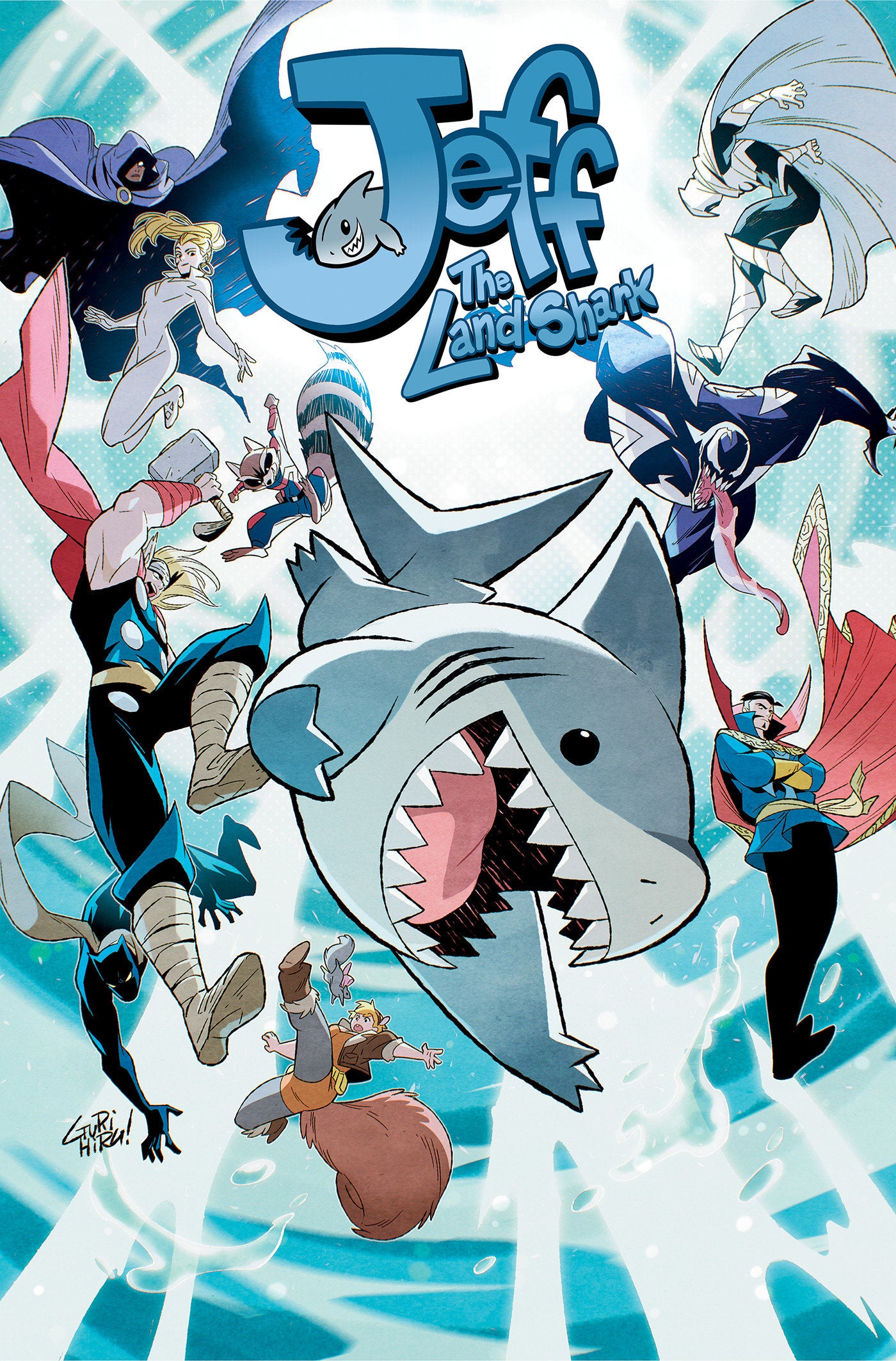 JEFF THE LAND SHARK: FRIENDS AND RIVALS TP (Backorder, Allow 4-5 Weeks)