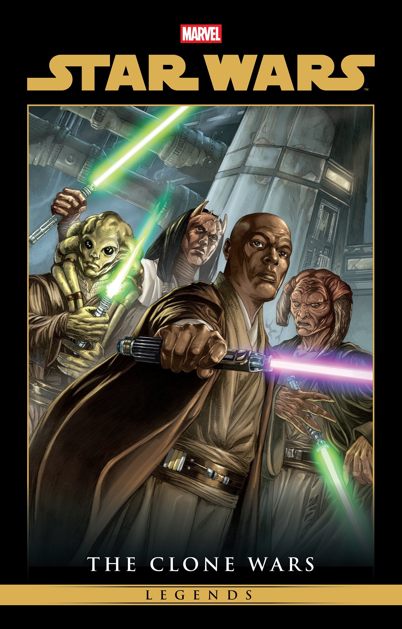 STAR WARS LEGENDS: THE CLONE WARS OMNIBUS VOL. 1 JAN DUURSEMA COVER HC