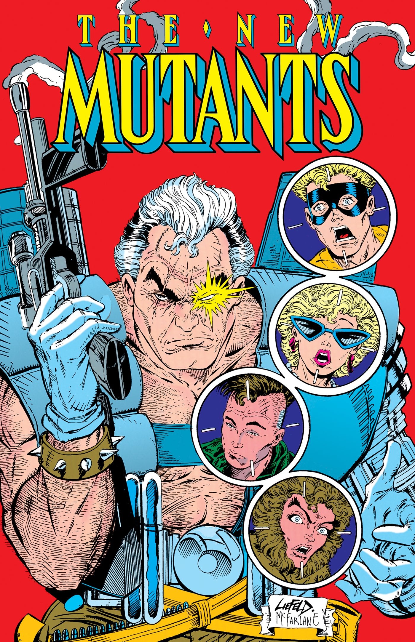 NEW MUTANTS OMNIBUS VOL. 4 ROB LIEFELD CABLE COVER HC | MARVEL | Comicbookeroo