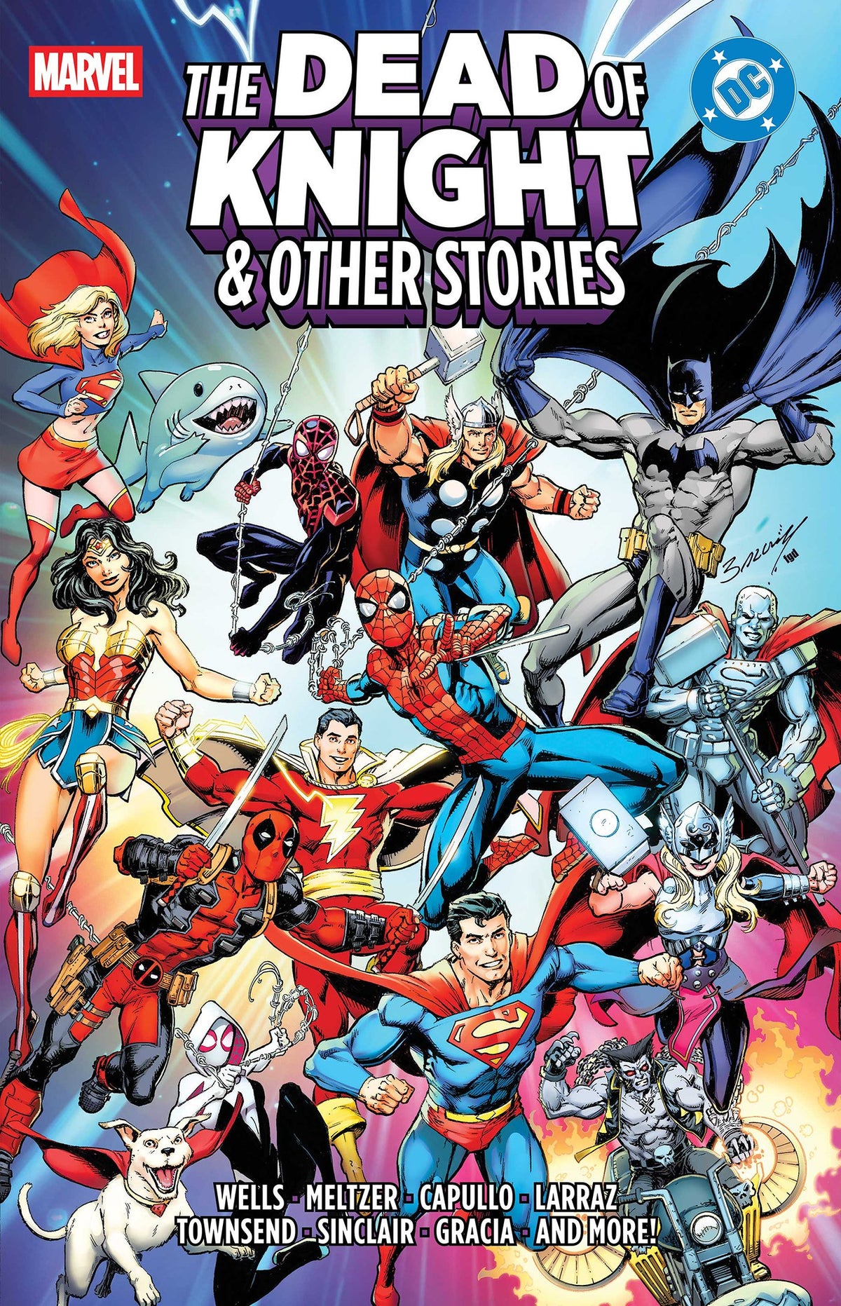 MARVEL/DC: THE DEAD OF KNIGHT & OTHER STORIES HC (Backorder, Allow 4-5 Weeks)