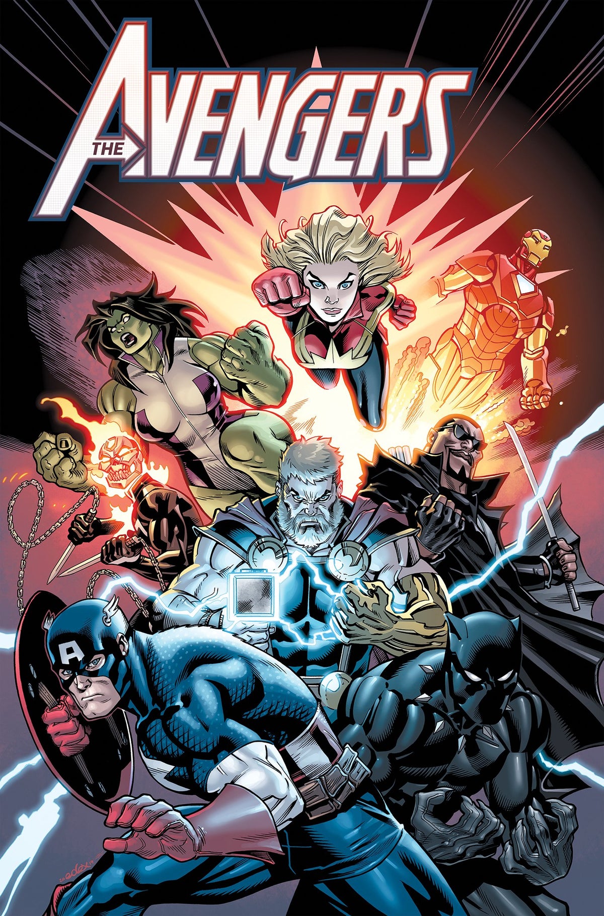 AVENGERS BY JASON AARON OMNIBUS VOL. 1 ED MCGUINNESS COVER HC