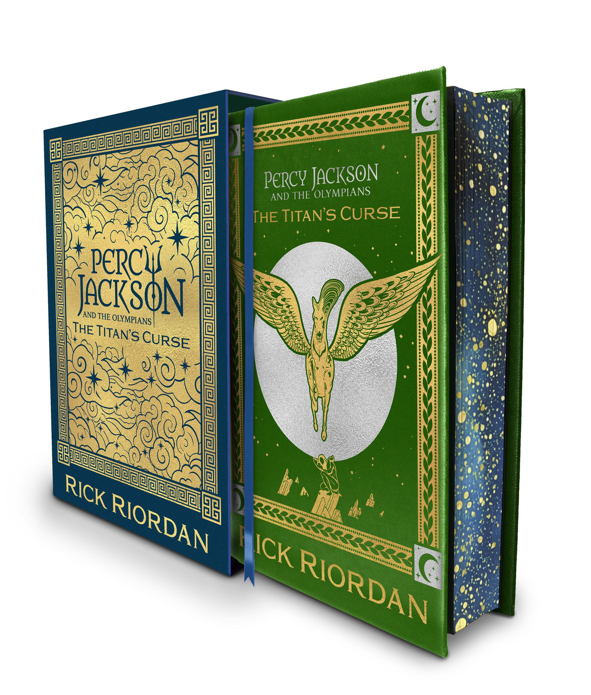 PERCY JACKSON AND THE OLYMPIANS: THE TITAN'S CURSE DELUXE COLLECTOR'S EDITION HC