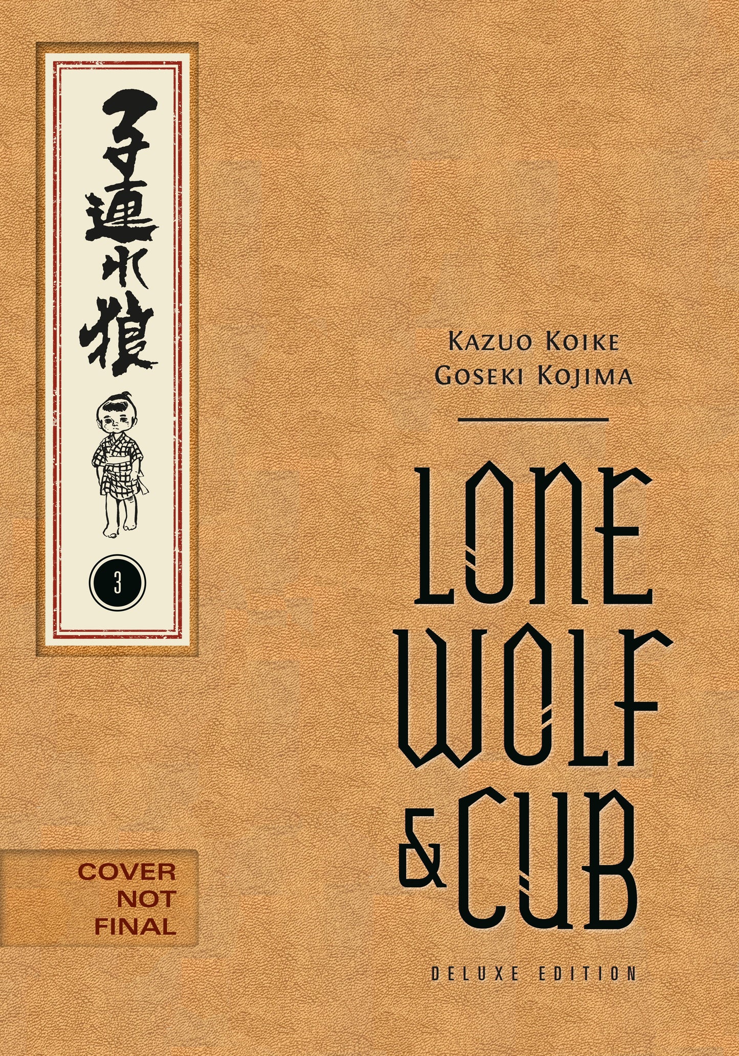 LONE WOLF AND CUB DELUXE EDITION VOLUME 3 HC (20 Oct Release)