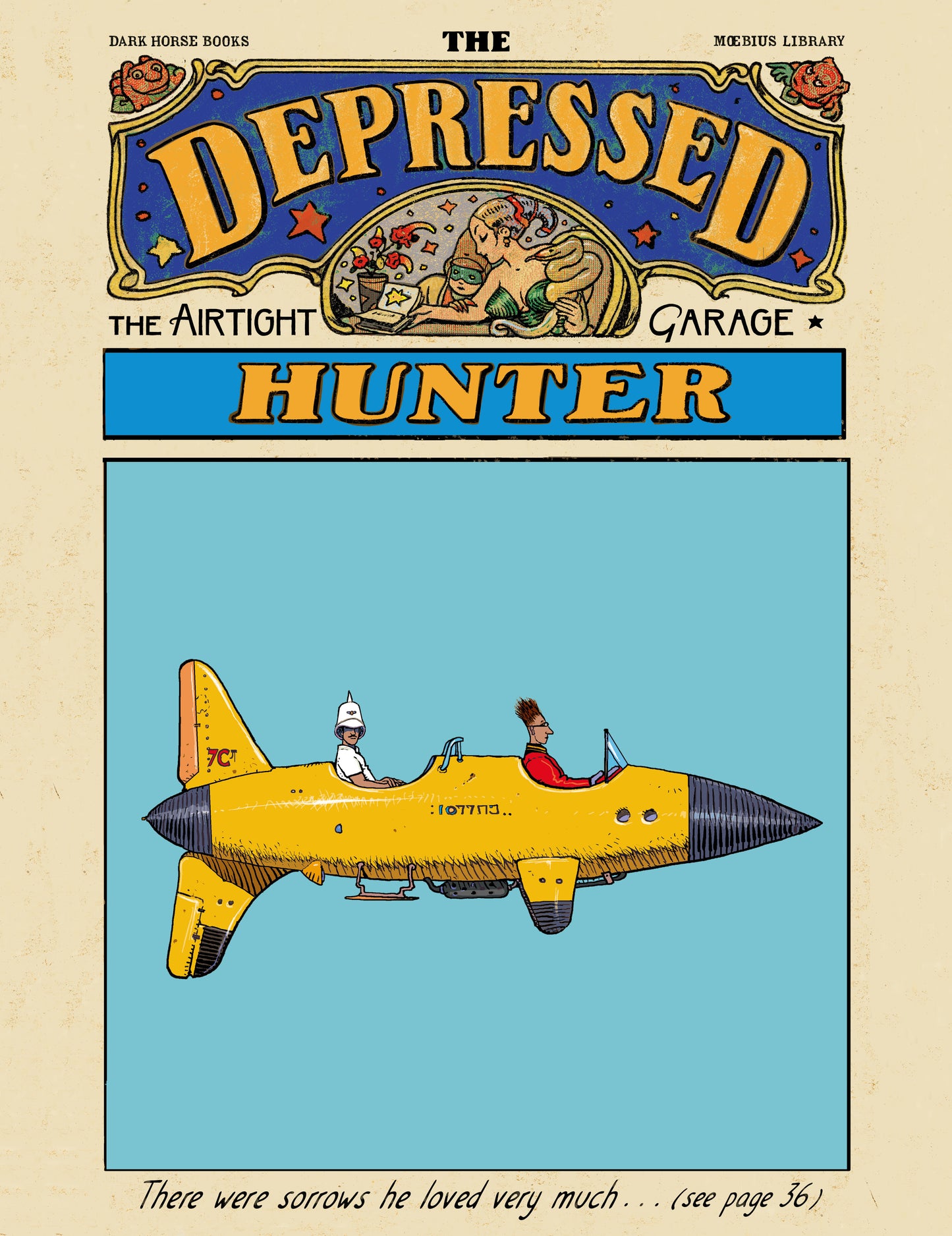 MOEBIUS LIBRARY: THE DEPRESSED HUNTER HC (Backorder, Allow 4-5 Weeks)