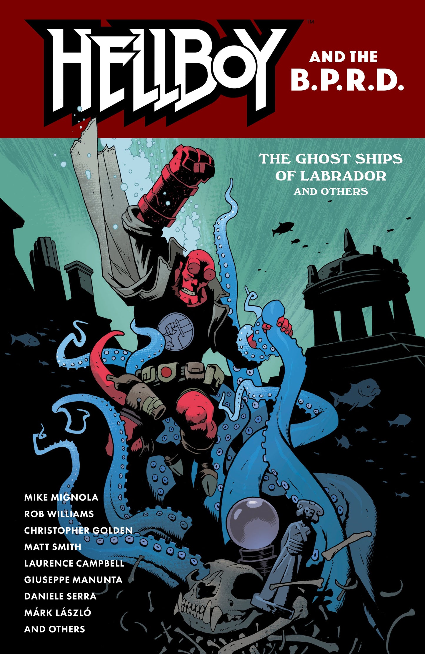HELLBOY AND THE B.P.R.D.: THE GHOST SHIPS OF LABRADOR AND OTHER STORIES TP | DARK HORSE COMICS | Comicbookeroo