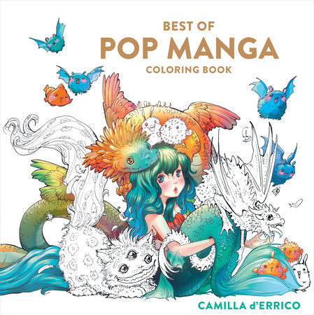 BEST OF POP MANGA COLORING BOOK TP (Backorder, Allow 4-5 Weeks)