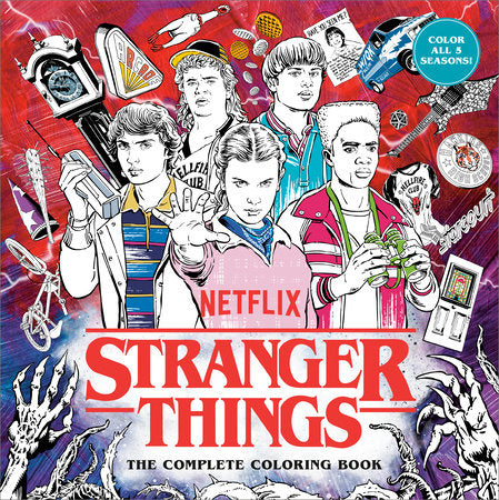 STRANGER THINGS: THE COMPLETE COLORING BOOK (Backorder, Allow 4-5 Weeks)