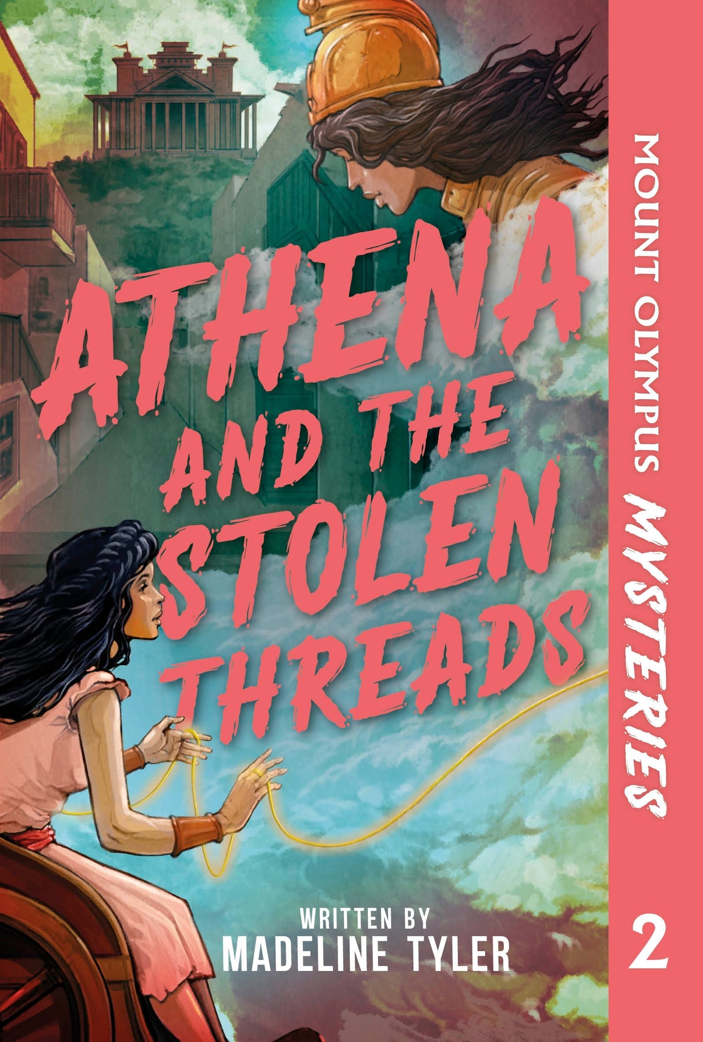 MOUNT OLYMPUS MYSTERIES ATHENA AND THE STOLEN THREADS HC | DK | Comicbookeroo