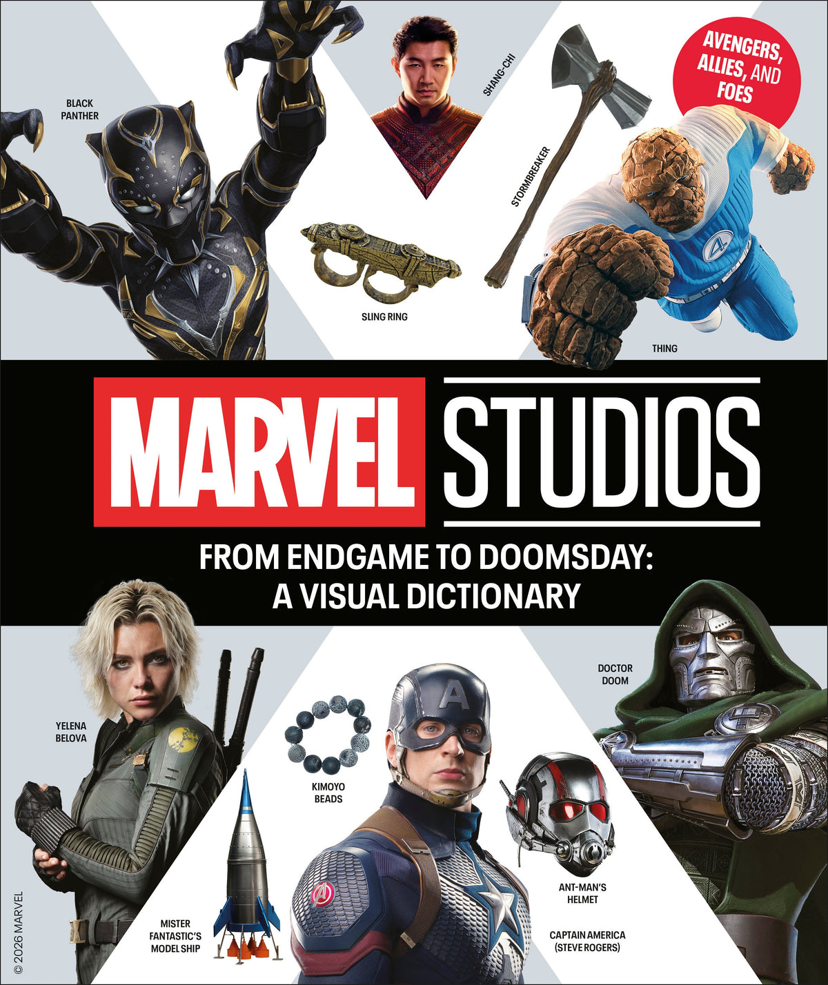 FROM ENDGAME TO DOOMSDAY: A MARVEL STUDIOS VISUAL DICTIONARY: AVENGERS, ALLIES, AND FOES HC