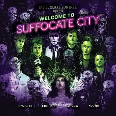 FUNERAL PORTRAIT PRESENTS WELCOME TO SUFFOCATE CITY HC (Backorder, Allow 4-5 Weeks)