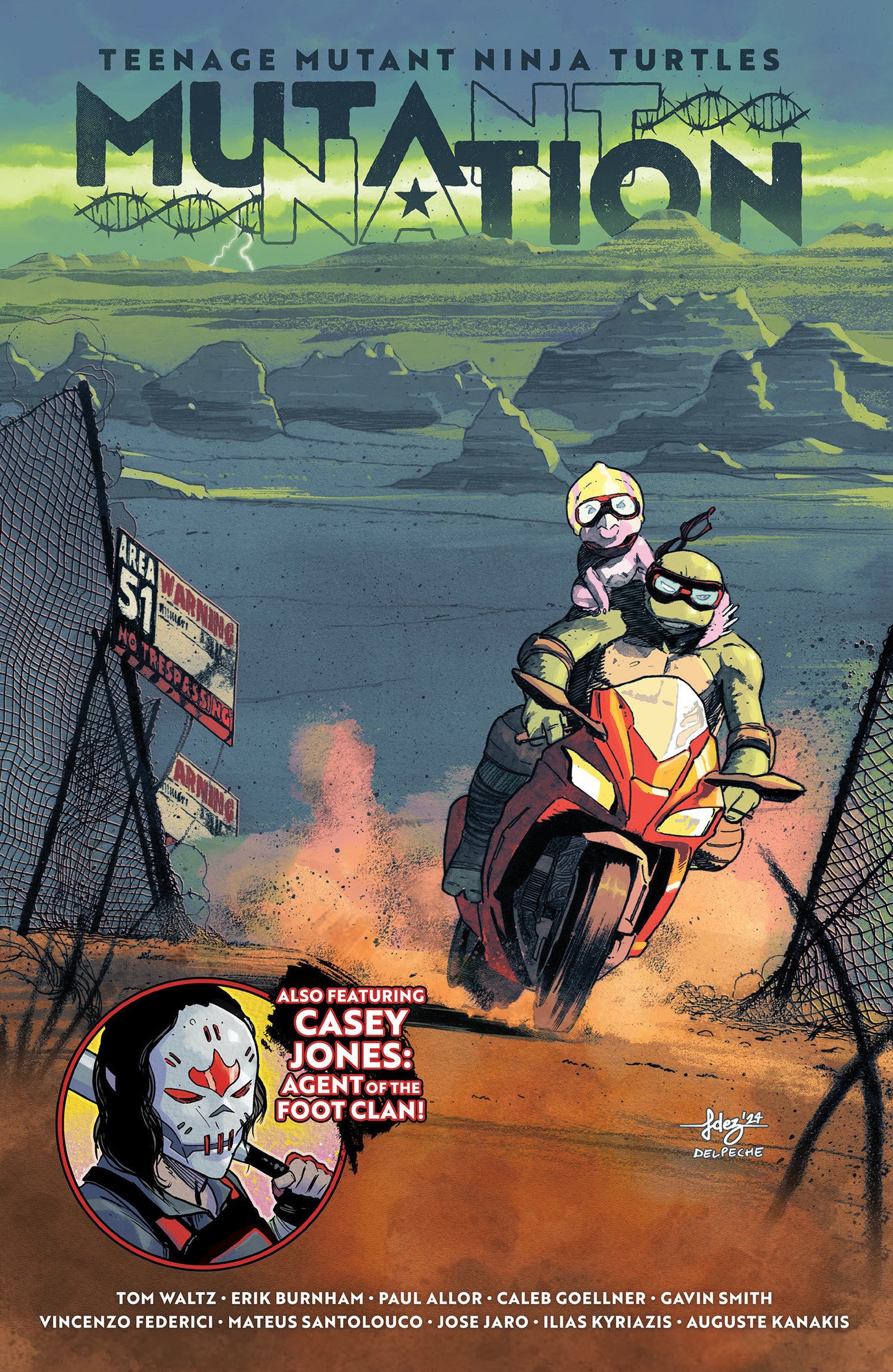 TMNT MUTANT NATION TP VOL 01 (Backorder, Allow 4-5 Weeks)
