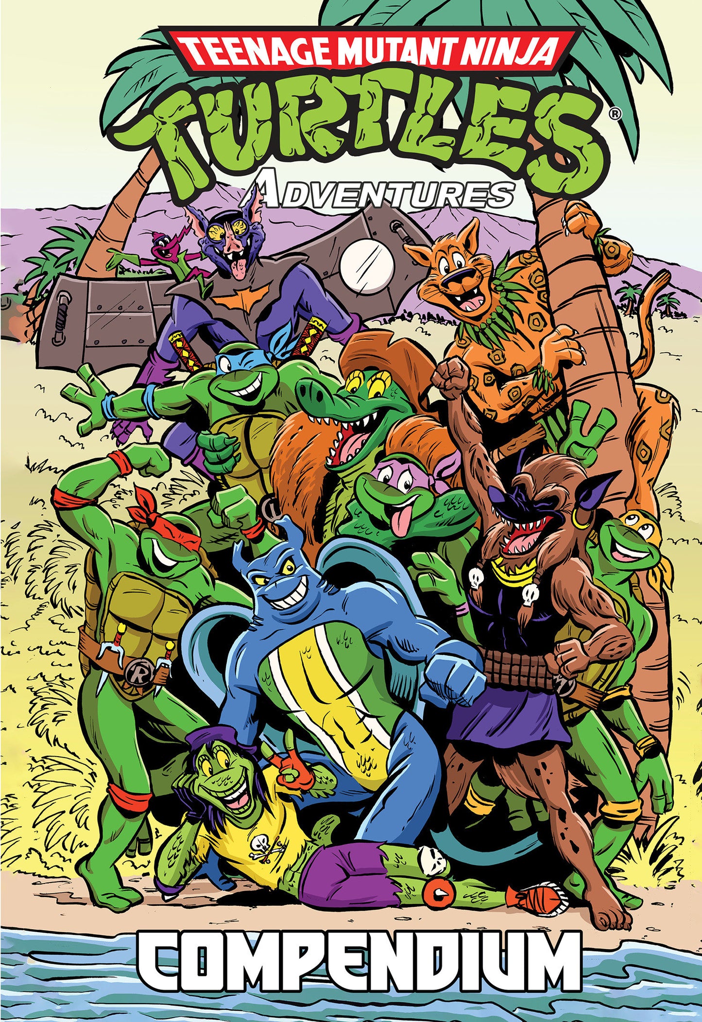 TEENAGE MUTANT NINJA TURTLES ADVENTURES COMPENDIUM, VOL. 2 HC (Backorder, Allow 4-5 Weeks)