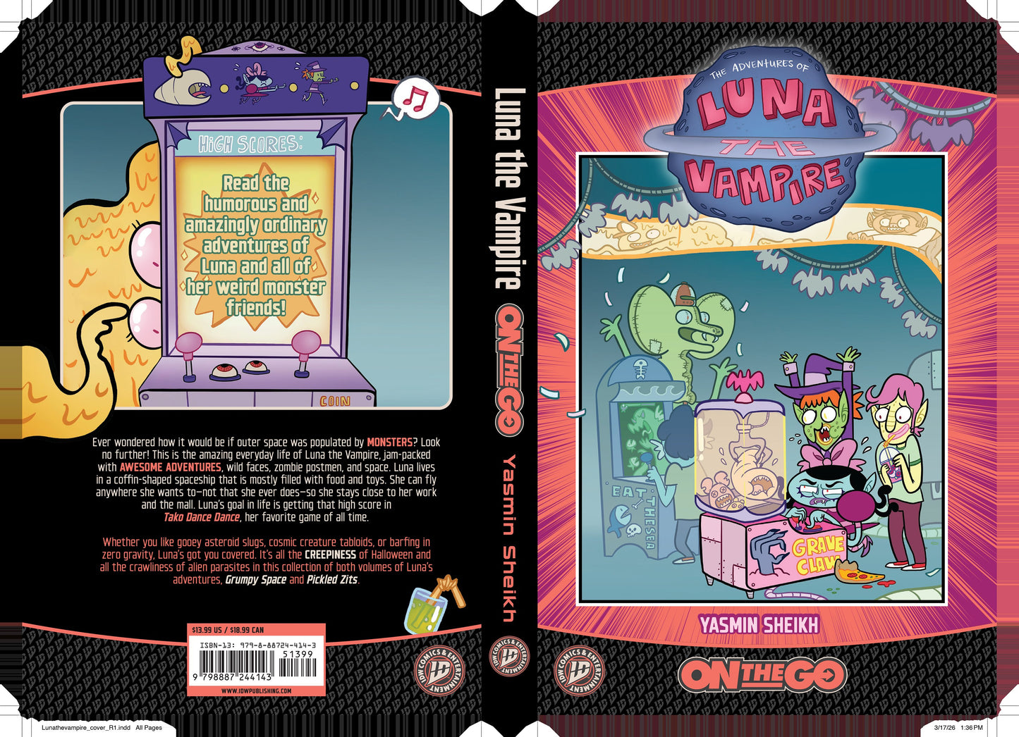 LUNA THE VAMPIRE: ON THE GO TP | IDW PUBLISHING | Comicbookeroo