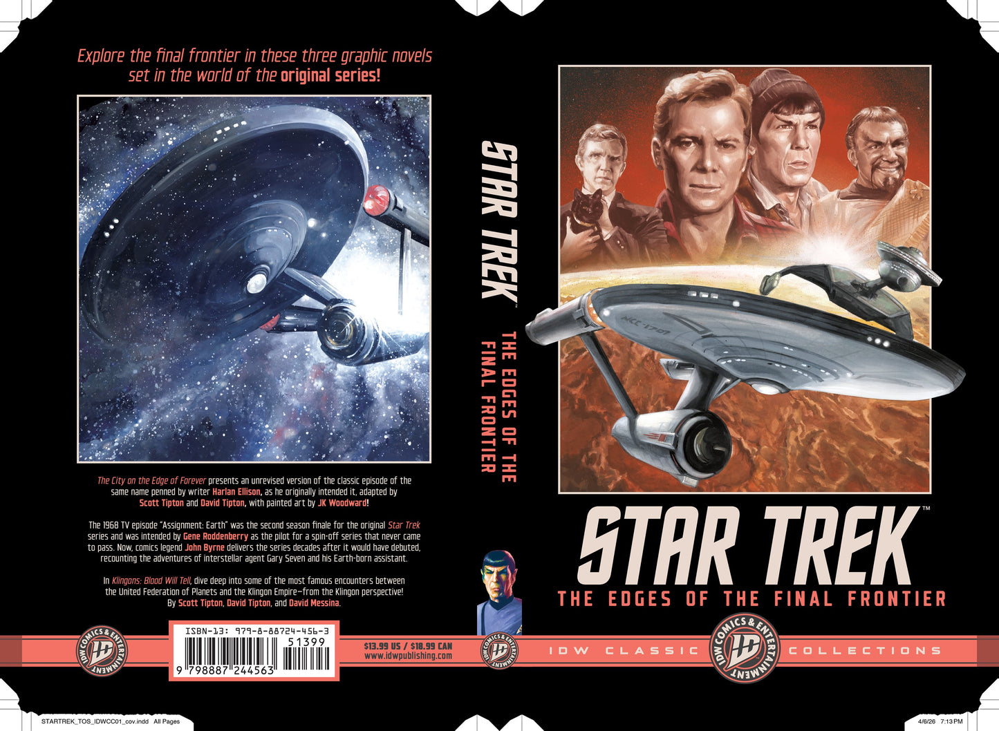 STAR TREK: THE EDGES OF THE FINAL FRONTIER--IDW CLASSIC COLLECTIONS TP
