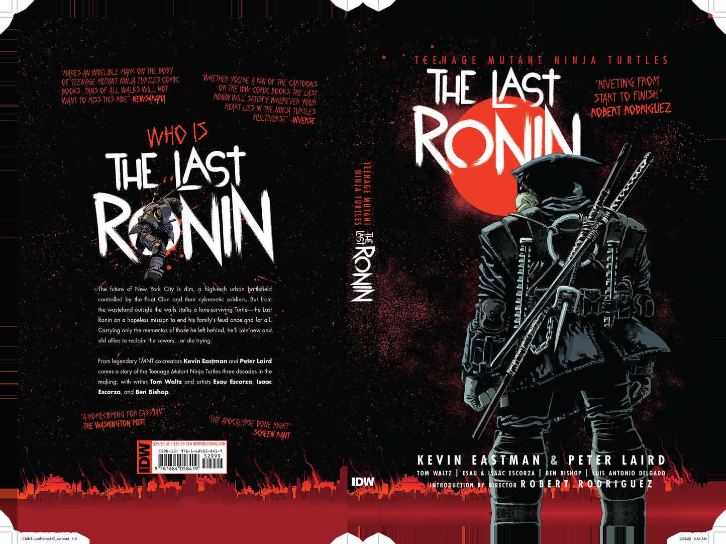 TEENAGE MUTANT NINJA TURTLES: THE LAST RONIN TP | IDW PUBLISHING | Comicbookeroo