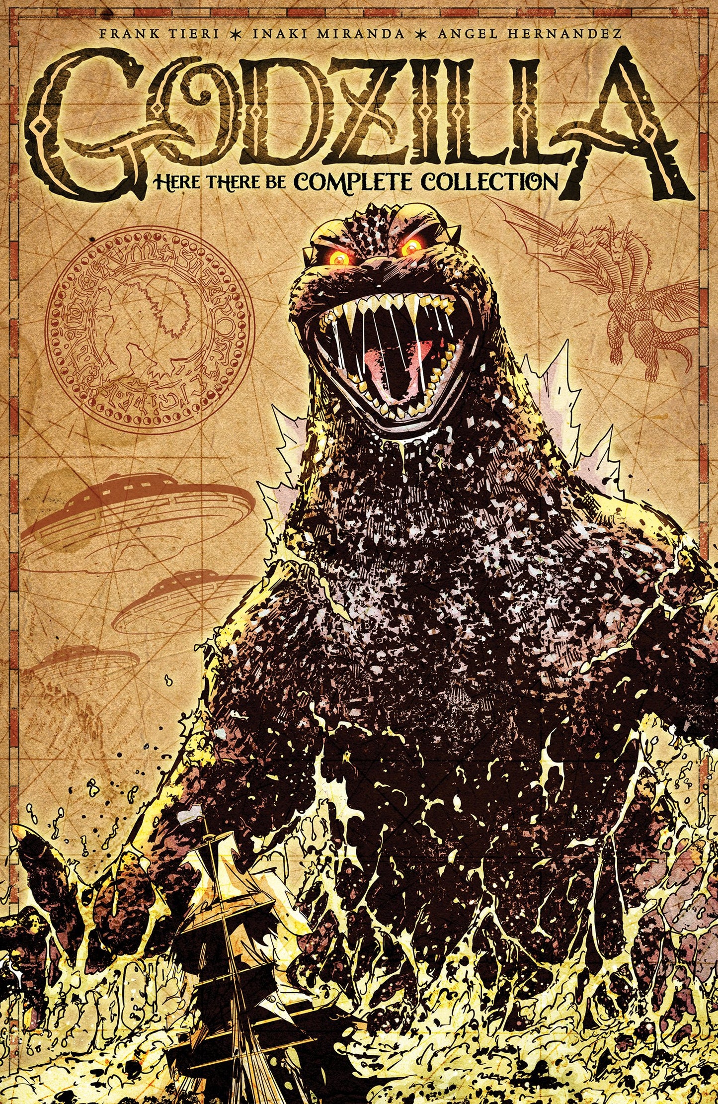 GODZILLA: HERE THERE BE COMPLETE COLLECTION TP