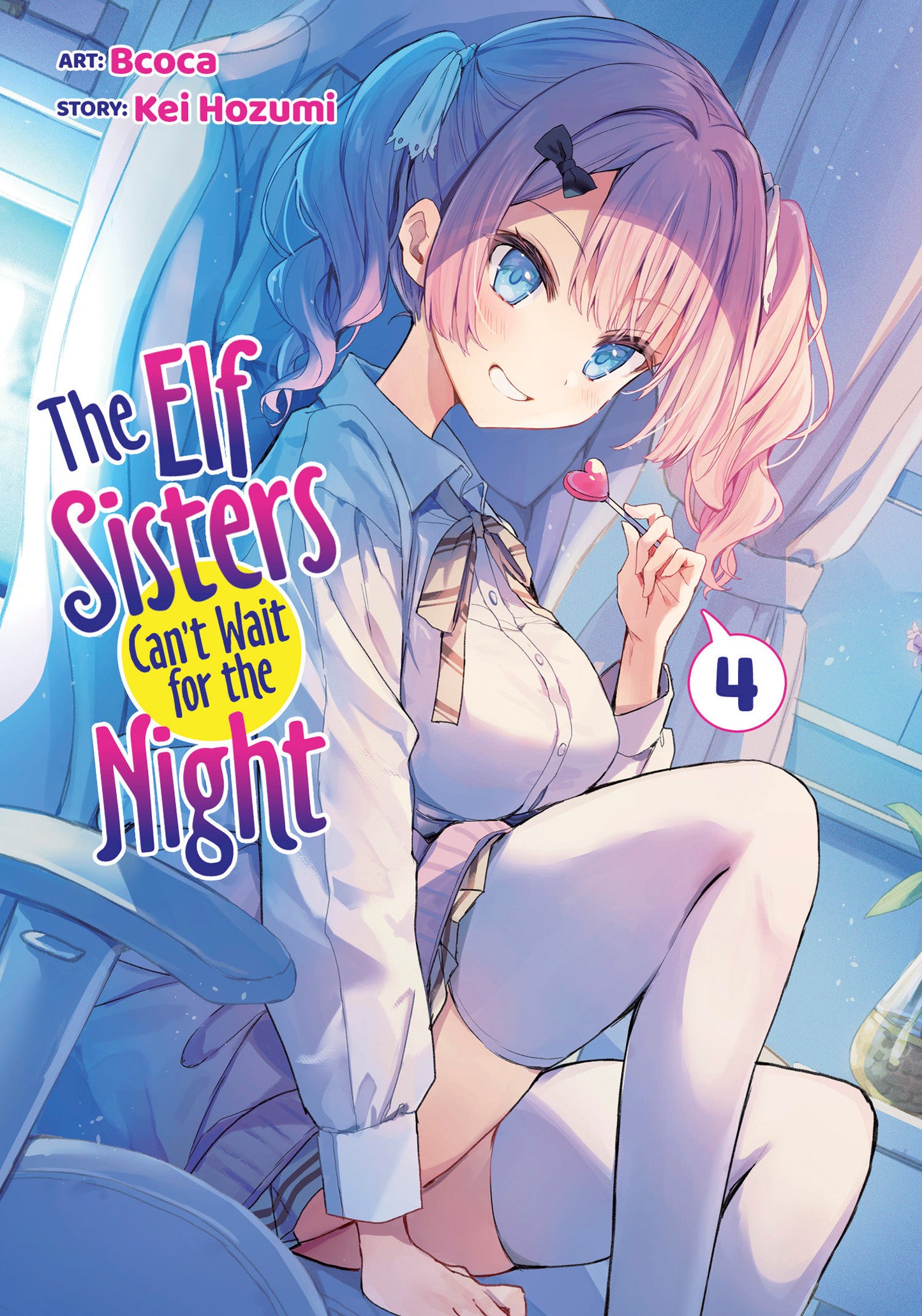 THE ELF SISTERS CAN'T WAIT FOR THE NIGHT VOL. 4 TP (Backorder, Allow 4-5 Weeks)