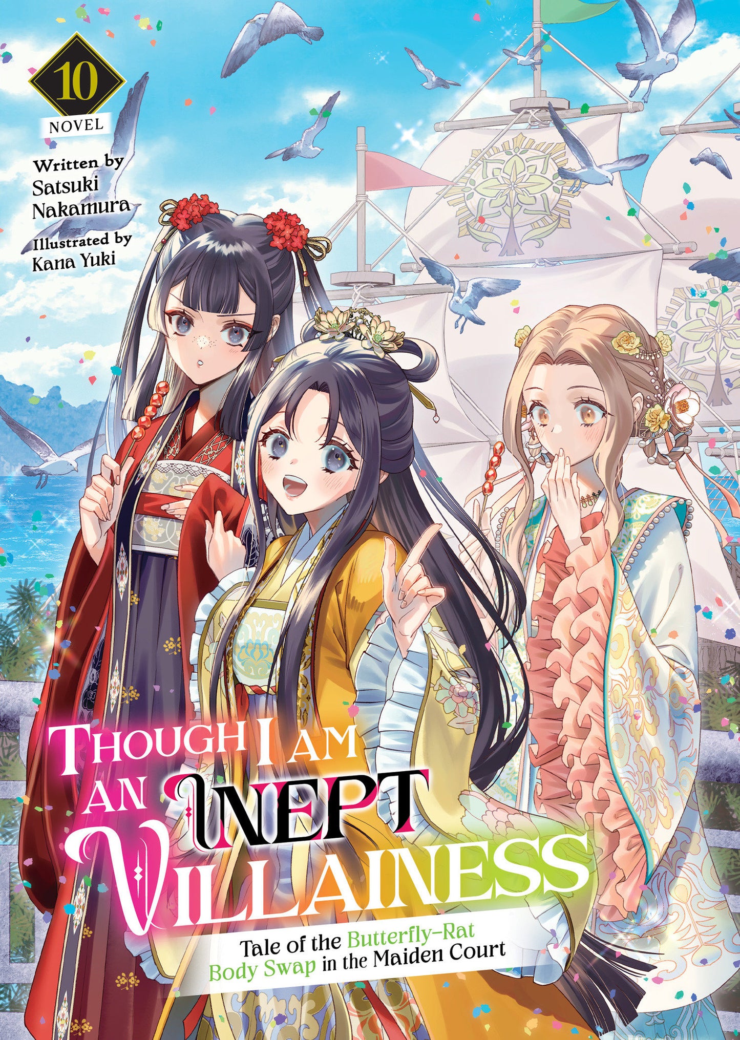 THOUGH I AM AN INEPT VILLAINESS: TALE OF THE BUTTERFLY-RAT BODY SWAP IN THE MAIDEN COURT (LIGHT NOVEL) VOL. 10 TP (Backorder, Allow 4-5 Weeks)
