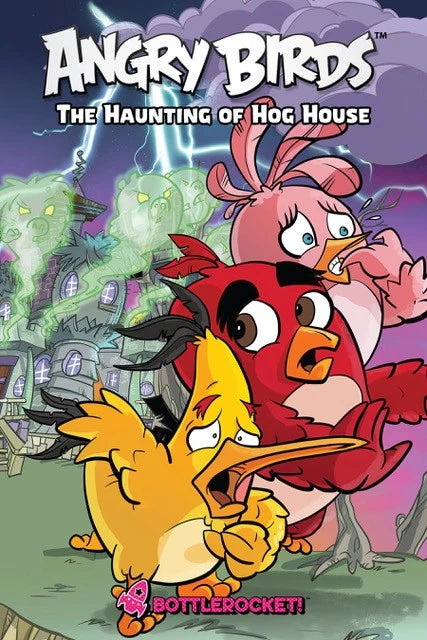 ANGRY BIRDS THE HAUNTING OF HOG HOUSE TP | ROCKETSHIP ENTERTAINMENT | Comicbookeroo