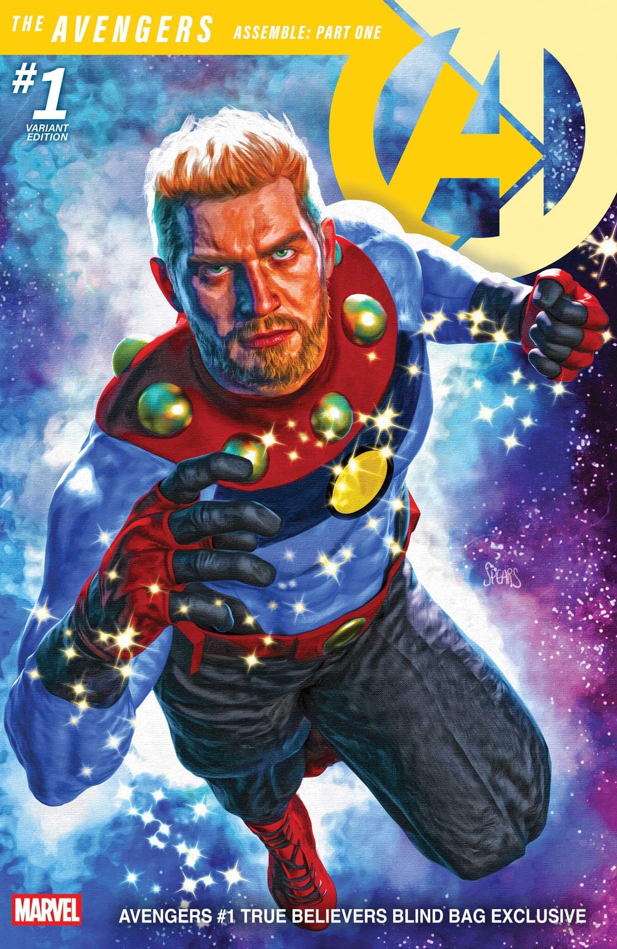 AVENGERS #1 MARK SPEARS MIRACLEMAN DISPLAY BOX EXCLUSIVE VAR (Limit 1 per person) (04 Nov Release)