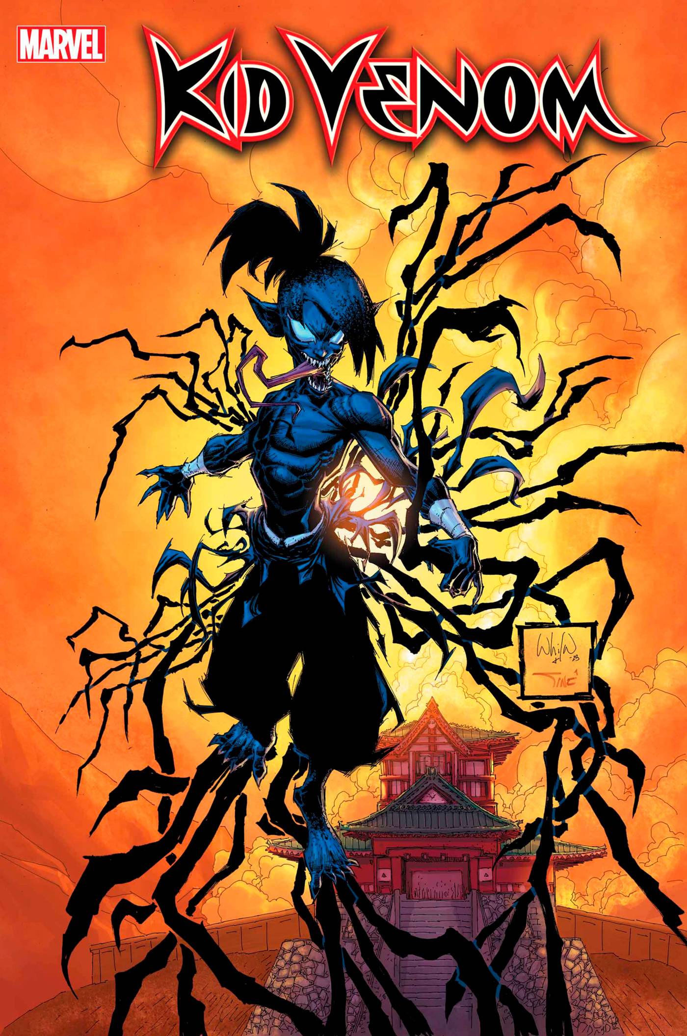 KID VENOM #1 INCV 1:25 WHILCE PORTACIO VAR - Comicbookeroo