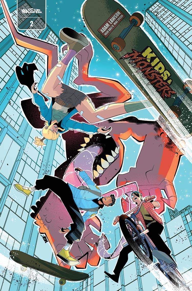 KIDS & MONSTERS #2 (OF 4) CVR B KAMBADAIS (02 Apr Release)