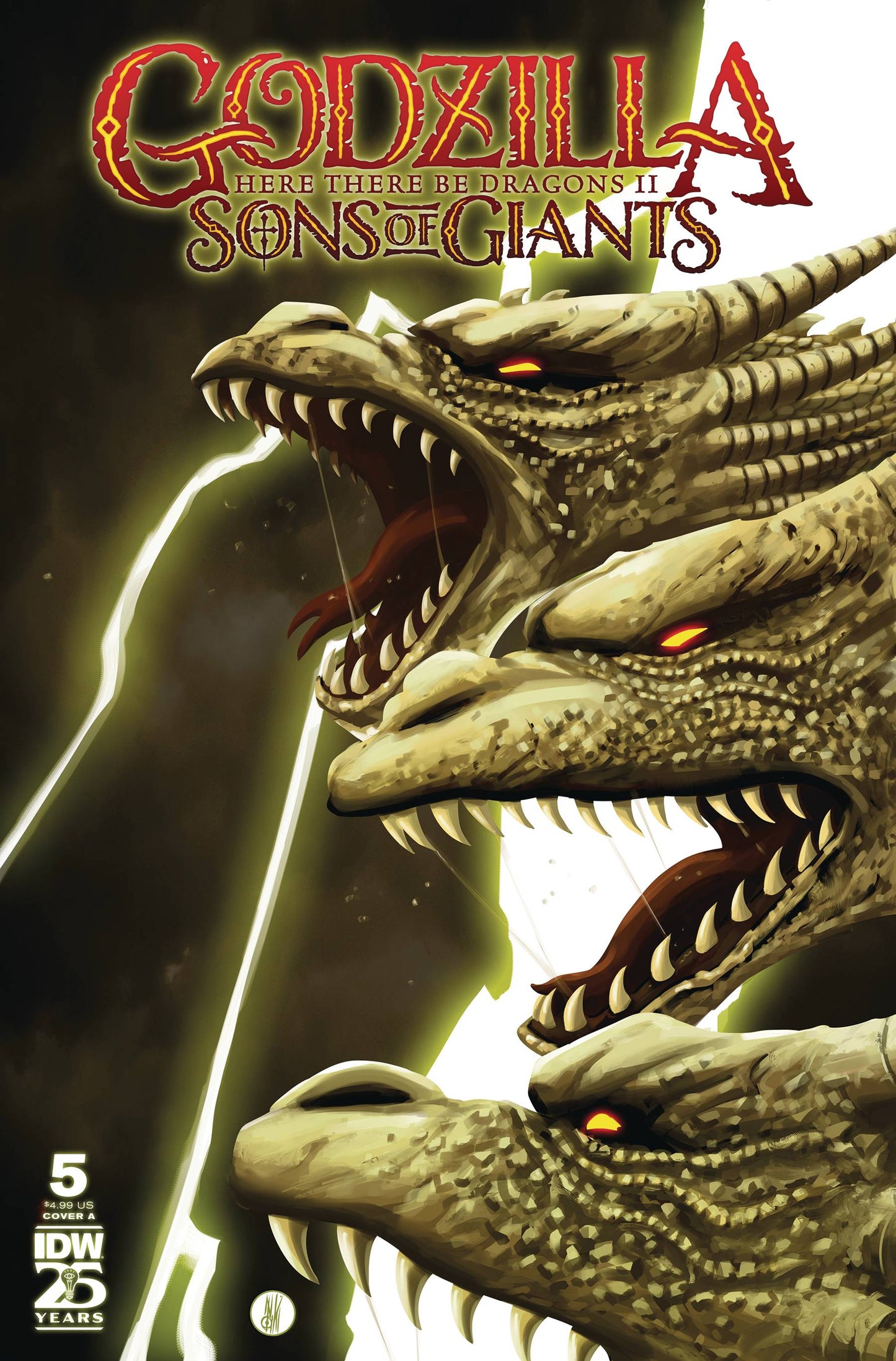 GODZILLA HERE THERE BE DRAGONS II SONS OF GIANTS #5 CVR A (13 Nov Release) - Comicbookeroo