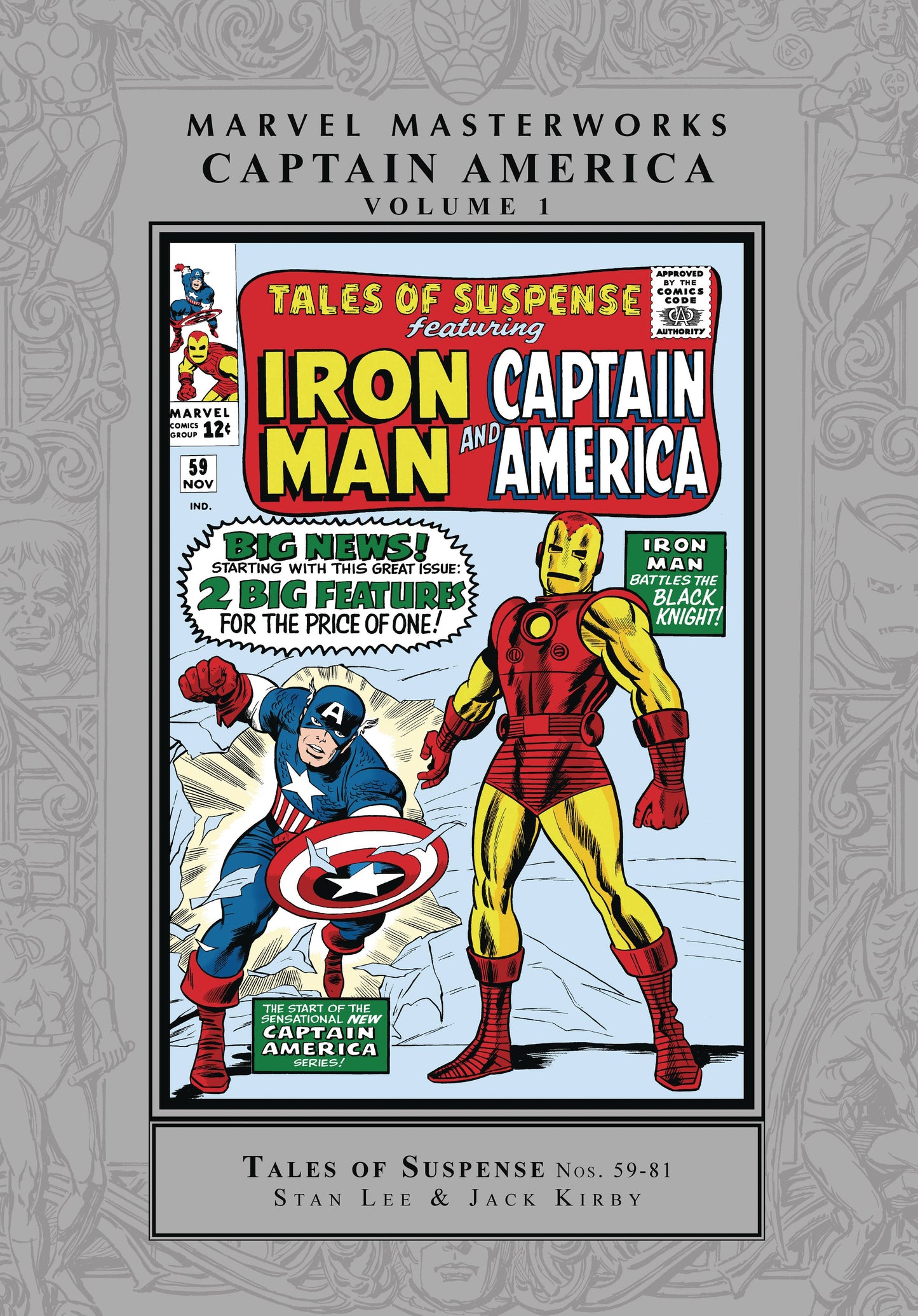MMW CAPTAIN AMERICA HC VOL 01 (REMASTERWORKS) (16 Apr Release) - Comicbookeroo