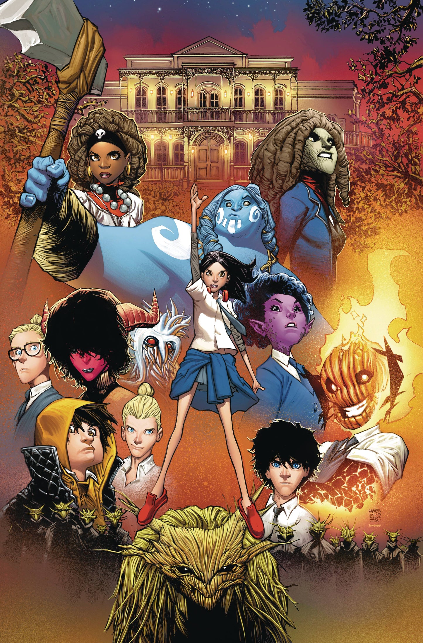 STRANGE ACADEMY OMNIBUS HC HUMBERTO RAMOS CVR (21 May Release) - Comicbookeroo