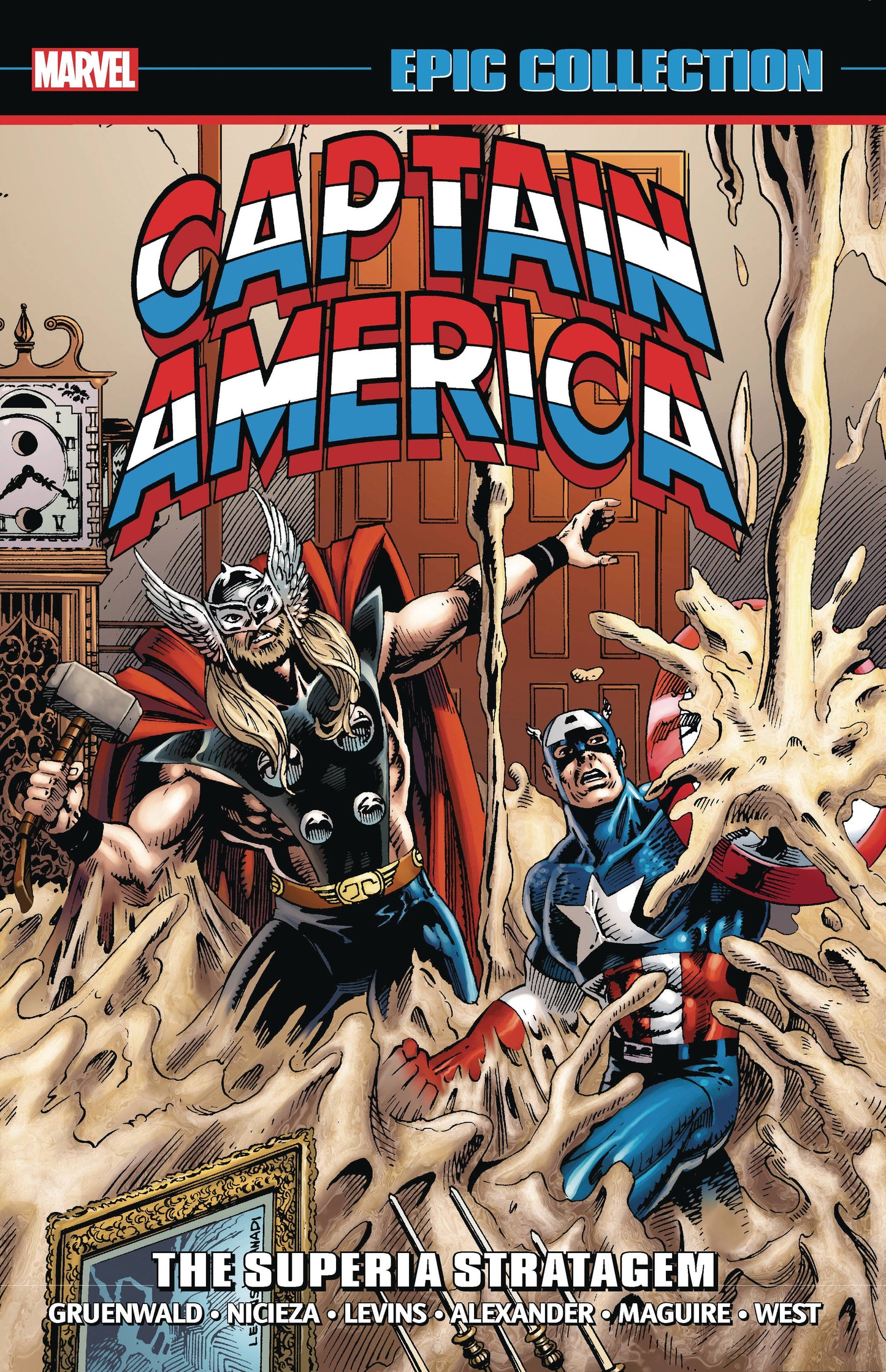 CAPTAIN AMERICA EPIC COLLECT TP VOL 17 SUPERIA STRATAGEM (05 Feb Release) - Comicbookeroo