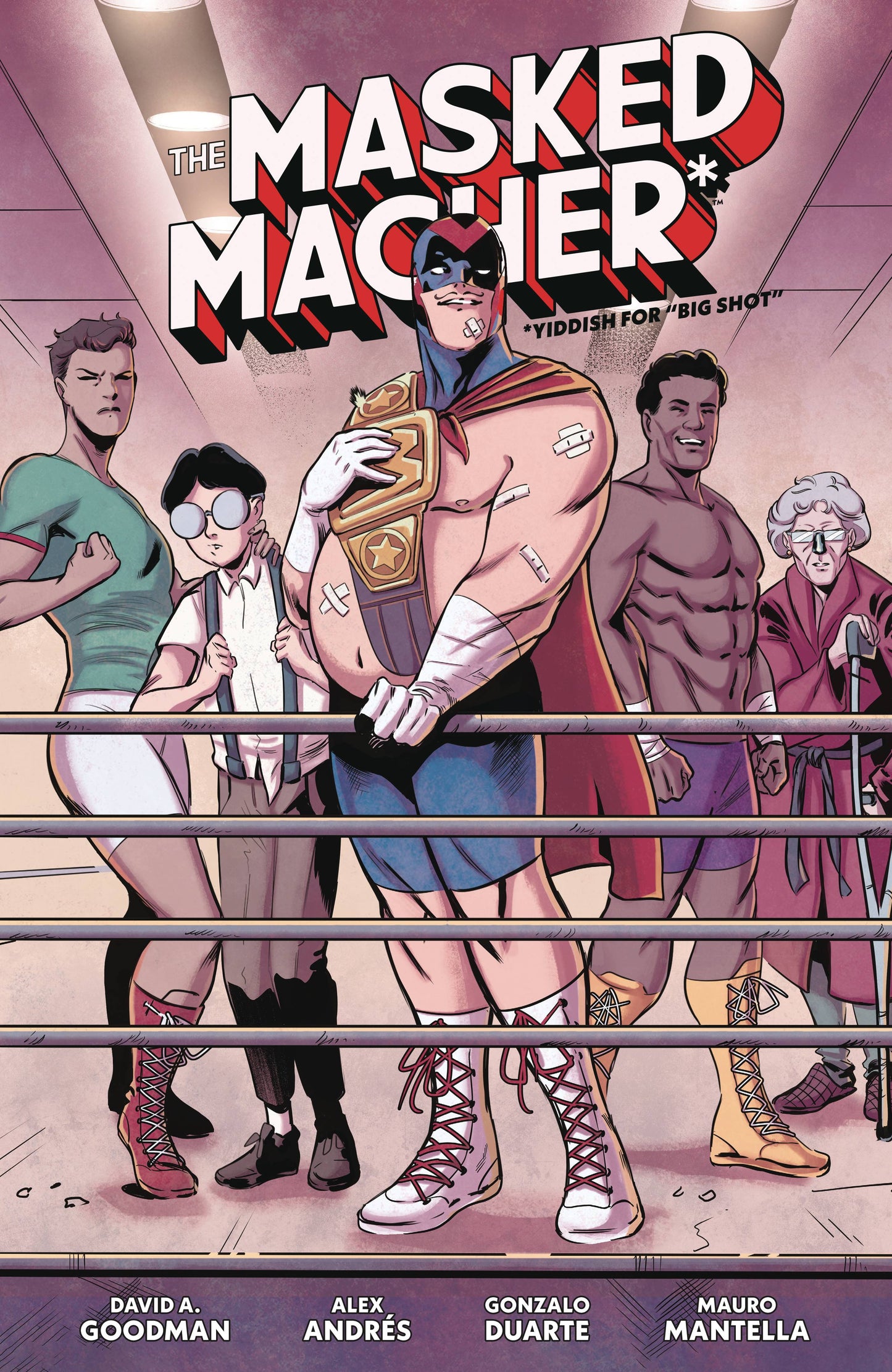 MASKED MACHER TP (23 Apr Release) - Comicbookeroo
