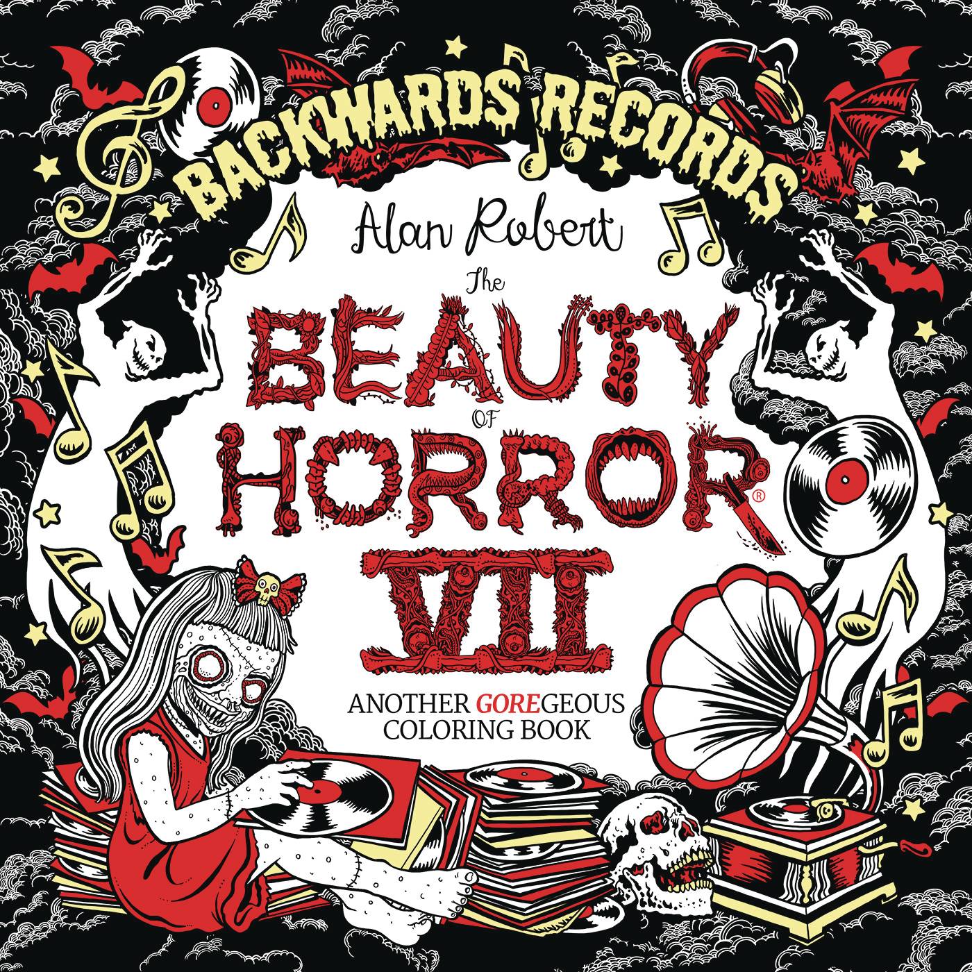 BEAUTY OF HORROR COLORING BOOK VOL 07 (12 Feb Release) - Comicbookeroo