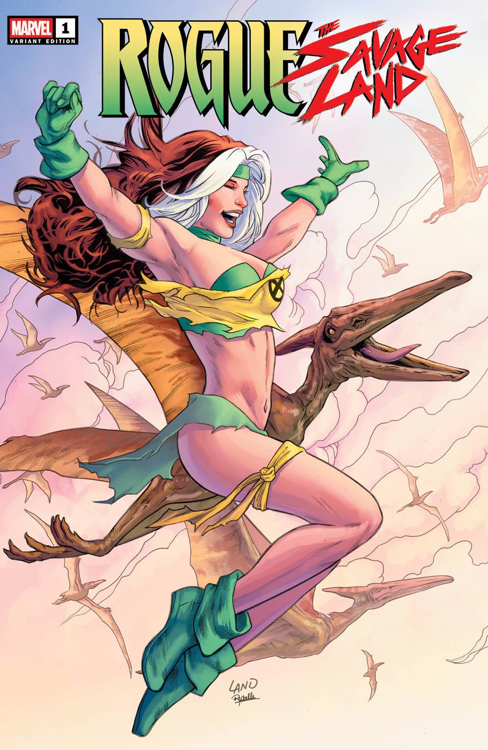 ROGUE THE SAVAGE LAND #1 (OF 5) PX EXCLUSIVE LAND VAR (Limited Allocation) (15 Jan Release) - Comicbookeroo
