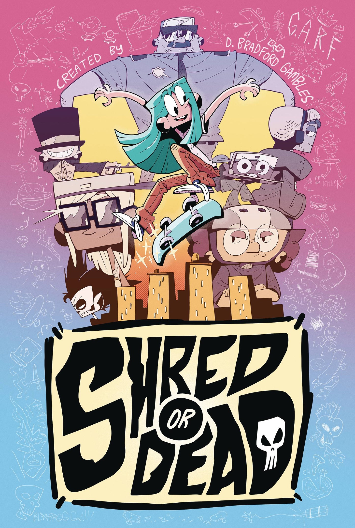 SHRED OR DEAD GN TP (Backorder, Allow 4-5 Weeks)