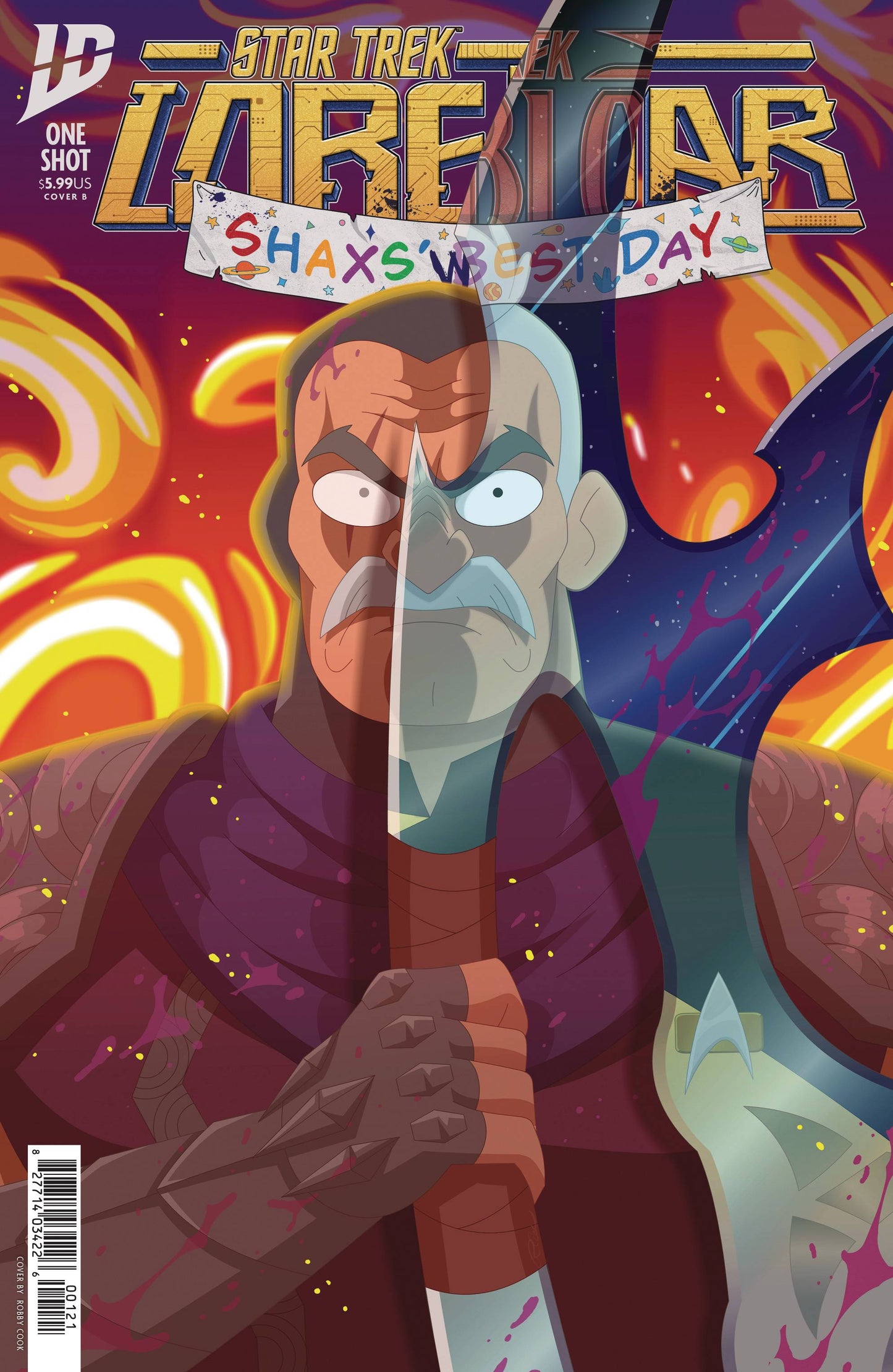 STAR TREK LORE WAR SHAXS WORST DAY #1 CVR B COOK (Backorder, Allow 4-5 Weeks)