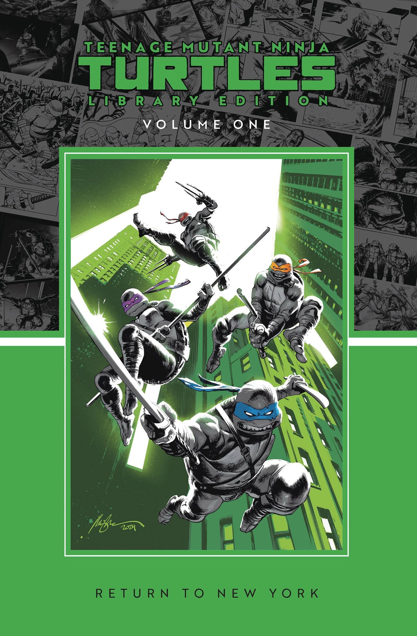 TEENAGE MUTANT NINJA TURTLES HC VOL 01 RETURN LIBRARY ED (Backorder, Allow 4-5 Weeks)