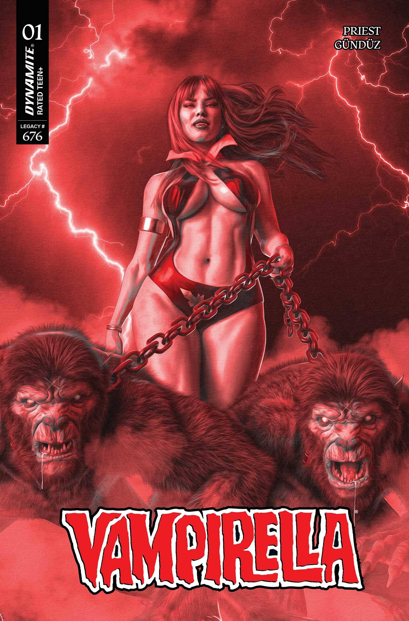 VAMPIRELLA (2025) #1 CVR ZF FOC 1:10 INCV SPEARS RED
