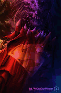 DEATH OF SUPERMAN 30TH ANNIVERSARY SPECIAL #1 (ONE-SHOT) CVR G INC 1:25 FRANCESCO MATTINA DOOMSDAY FOIL VAR - Comicbookeroo