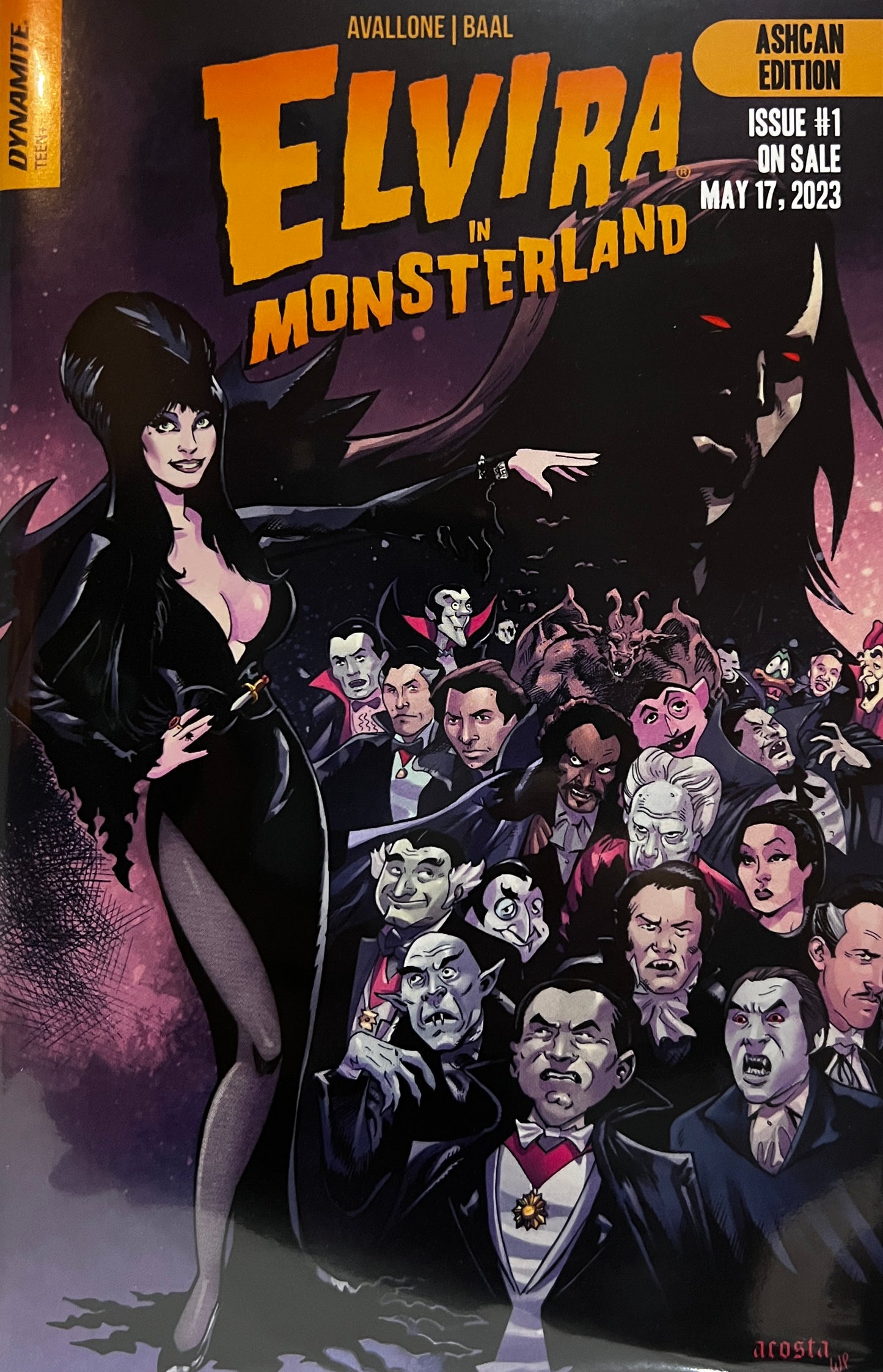 ELVIRA IN MONSTERLAND #1 ASHCAN ONE PER STORE (17 May Release) - Comicbookeroo