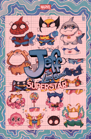 JEFF THE LAND SHARK: SUPERSTAR #1 FOIL RIAN GONZALES VAR (Backorder, Allow 4-5 Weeks)