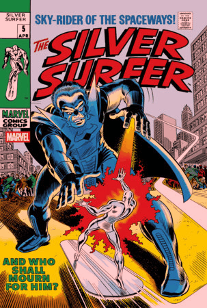 SILVER SURFER #5 FOIL FACSIMILE EDITION VAR (Backorder, Allow 4-5 Weeks)