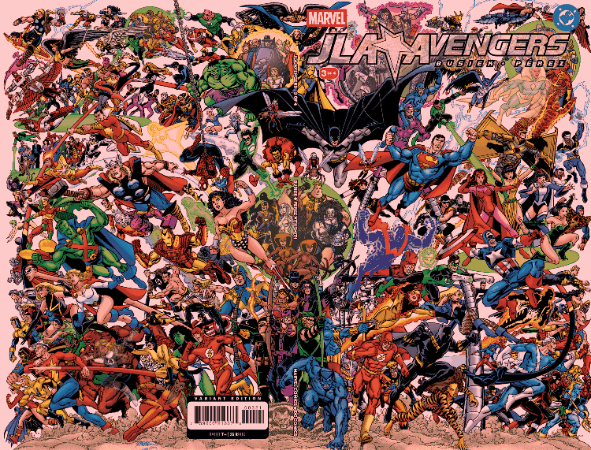 JLA/AVENGERS #3 FOIL FACSIMILE EDITION WRAPAROUND VAR (Backorder, Allow 4-5 Weeks)
