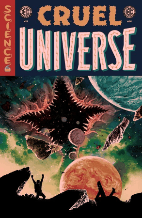 EC CRUEL UNIVERSE #1 (OF 5) CVR D JH WILLIAMS III GOLD FOIL VAR (MR) Allocations May Occur - Comicbookeroo