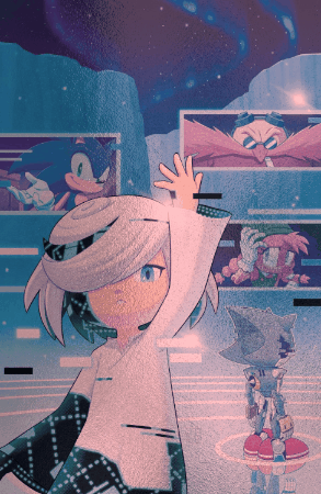 SONIC THE HEDGEHOG #84 FOIL VAR C (KIM) (04 Feb Release)