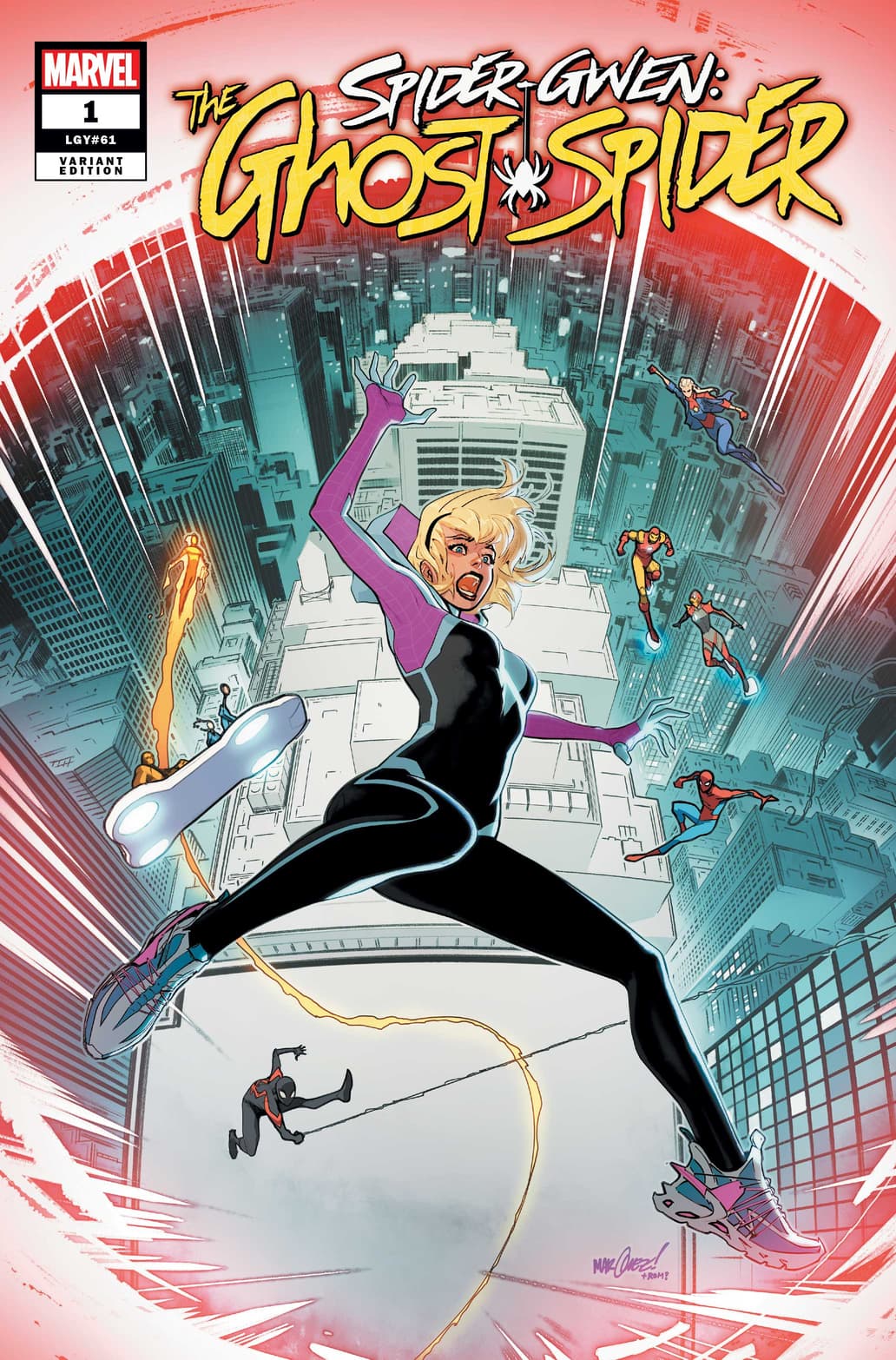 SPIDER-GWEN THE GHOST-SPIDER #1 MARVEL PROMO SURPRISE APRIL VAR ONE PER STORE - Comicbookeroo
