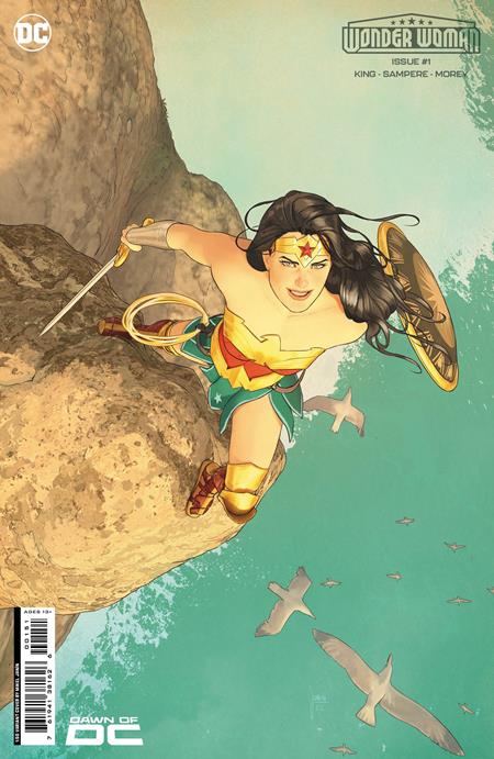 WONDER WOMAN #1 CVR H INC 1:50 MIKEL JANIN CARD STOCK VAR - Comicbookeroo