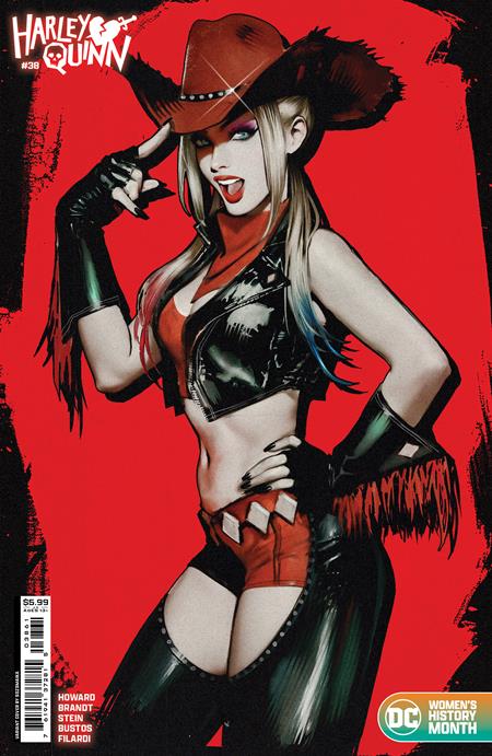 HARLEY QUINN #38 CVR C SOZOMAIKA WOMENS HISTORY MONTH CARD STOCK VAR - Comicbookeroo