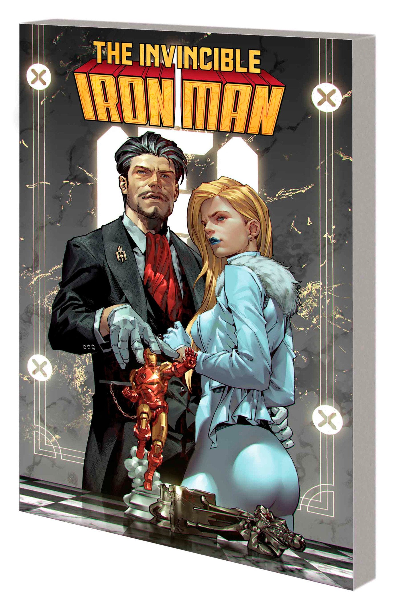 INVINCIBLE IRON MAN TP VOL 02 WEDDING TONY STARK EMMA FROST - Comicbookeroo
