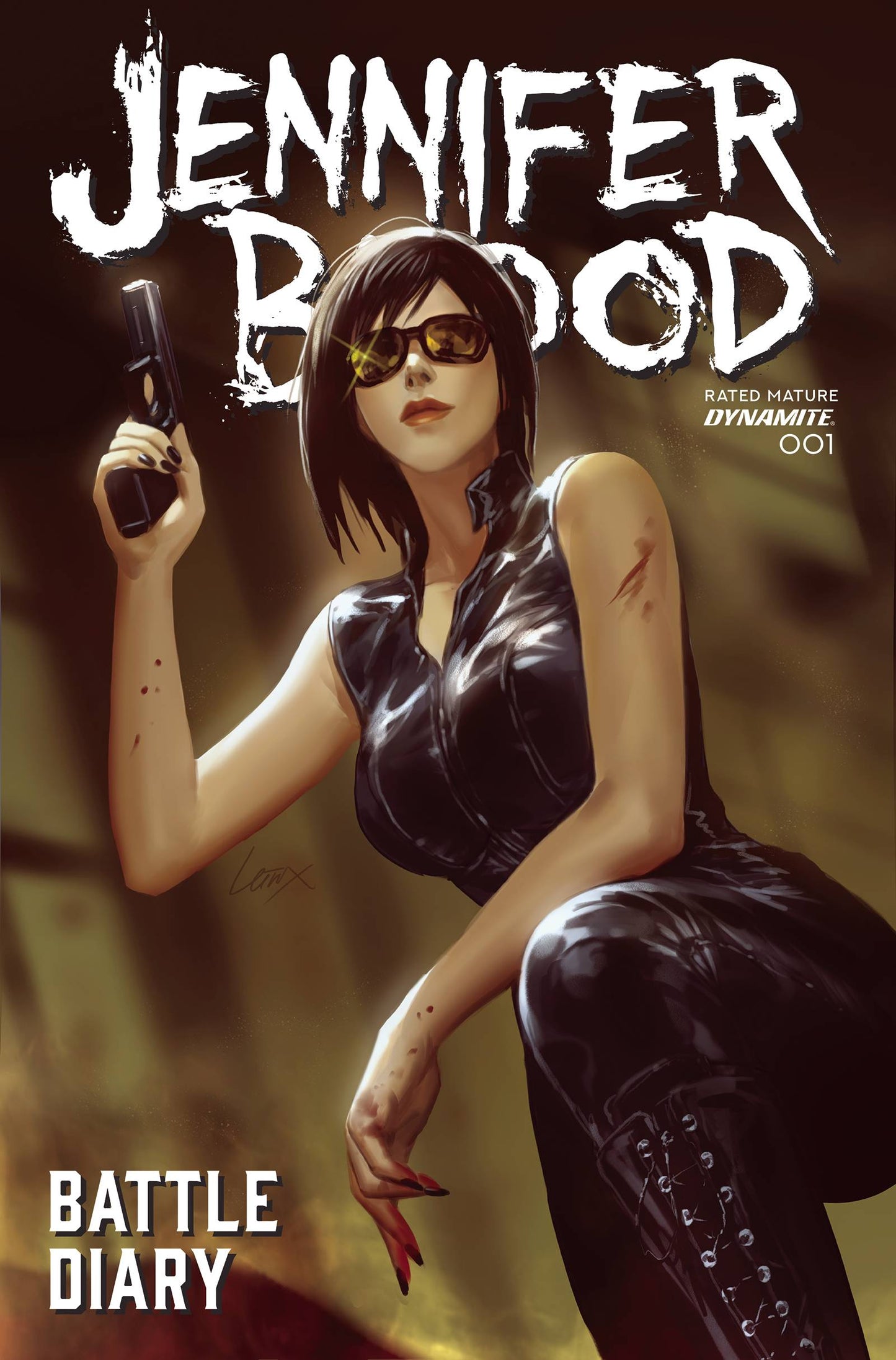 JENNIFER BLOOD BATTLE DIARY #1 CVR B LEIRIX (MR) - Comicbookeroo
