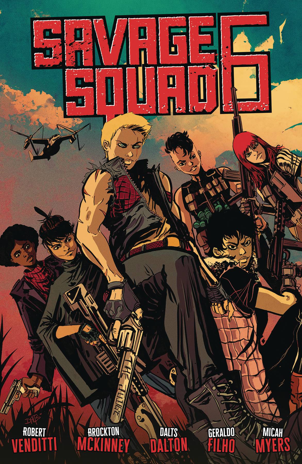SAVAGE SQUAD 6 TP (27 Mar Release) - Comicbookeroo